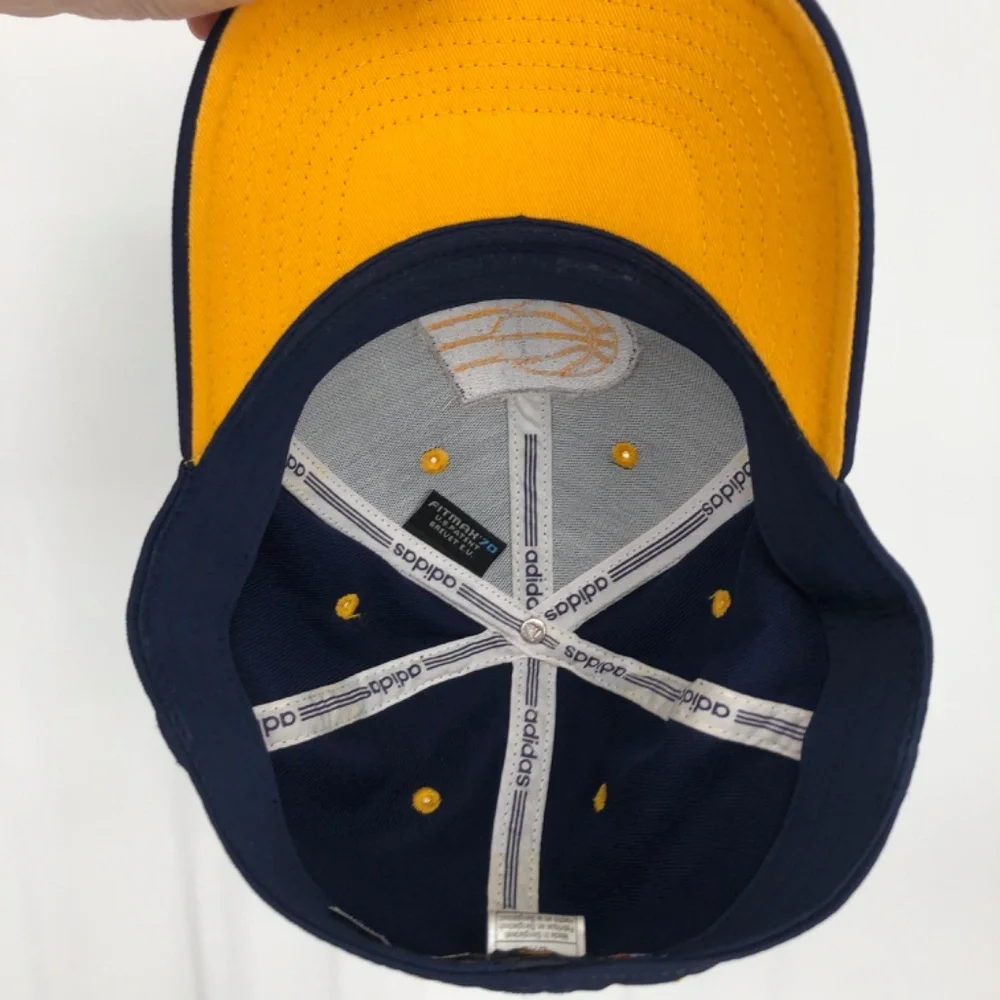 Adidas Mens Indiana Pacers NBA Hat Size L/XL Basketball Team‎ Logo Embroidered